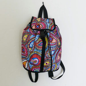 Unique LeSportsac Paisley Backpack Purse
